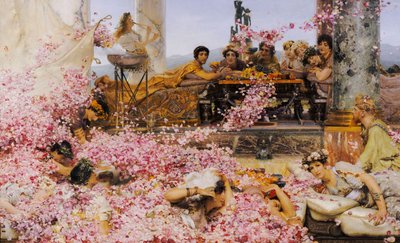Rosene til Heliogabalus av Lawrence Alma Tadema