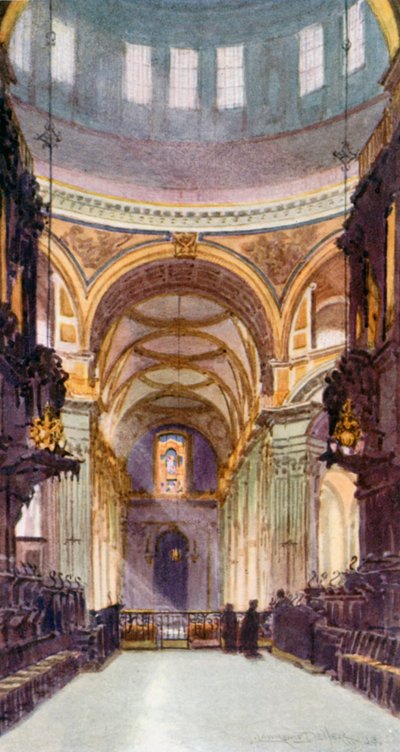 The Whispering Gallery (fargelitografi) av Lawrence Deller