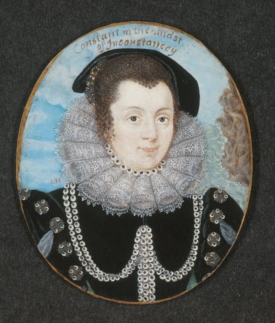 Margaret Clifford (ca. 1560-1616) grevinne av Cumberland av Lawrence Hilliard