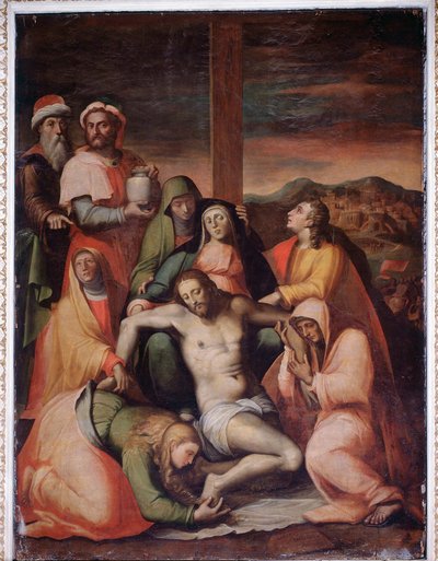 Deponeringen (maleri av Lazzaro Calvi