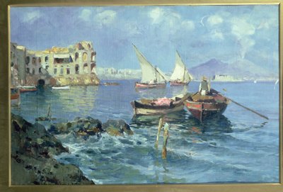 I Napolibukta av Lazzaro Pasini