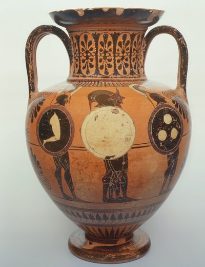 Svartfigur amfora, 515–490 f.Kr. (keramikk) av Leagros Group