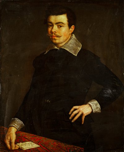 Portrett av Daniel Hopffer (på lerret) av Leandro Bassano