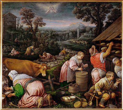 Mai (maleri på lerret) av Leandro da Ponte Bassano