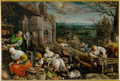 November (maleri på lerret) av Leandro da Ponte Bassano