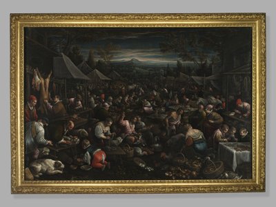 Lite marked, ca. 1580-82 av Leandro da Ponte Bassano