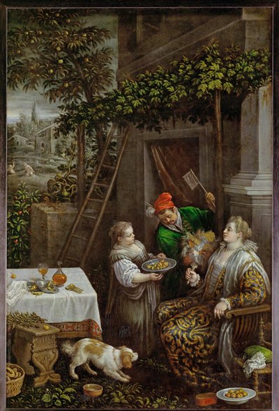 Sommer (maleri på lerret) av Leandro da Ponte Bassano