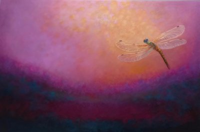 Eterisk, 2025 (olje på lerret) av Lee Campbell