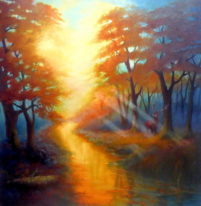 Golden Forest, 2023 av Lee Campbell