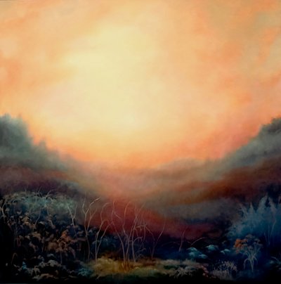 Prophecy - Beyond the Heath, 2021 (olje på lerret) av Lee Campbell
