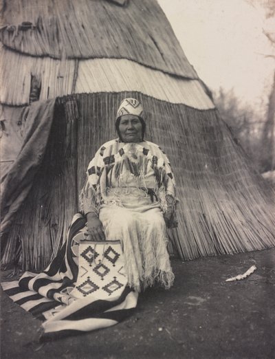 Edna Kash-kash, en Cayuse indisk kvinne av Lee Moorhouse