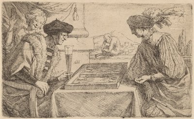 Brettspillerne av Leendert van der Cooghen