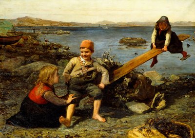 See-Saw ved sjøen av Leis Schjeldrup