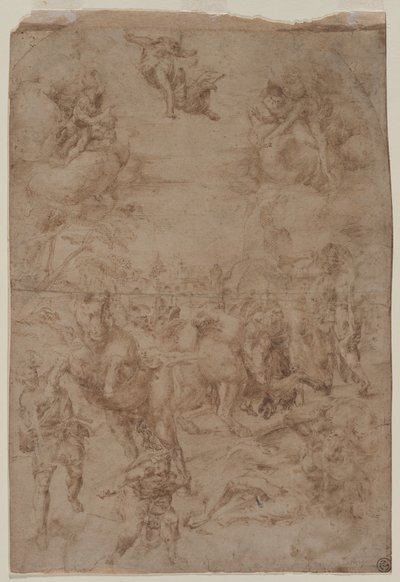The Conversion of St. Paul, etter 1575. av Lelio Orsi da Novellara