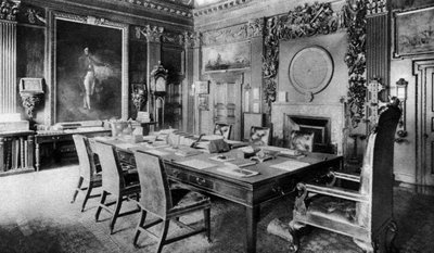 The Board Room of the Admiralty, London, 1926-1927. av Lemere