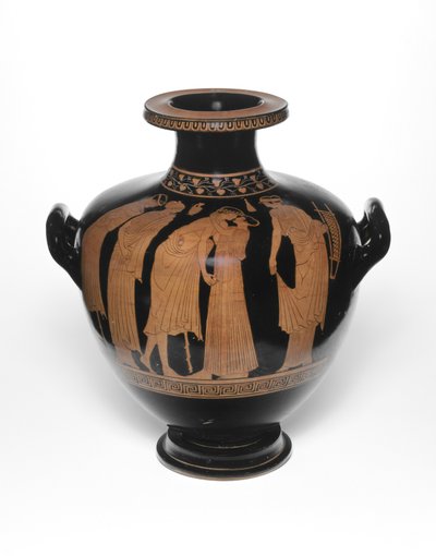 Hydria, eller vannkrukke, 460-450 f.Kr av Leningrad Painter