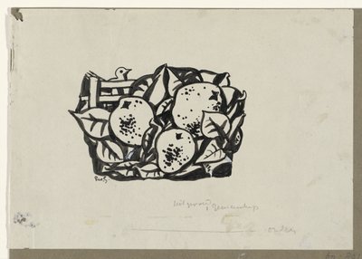 Tre pærer av Leo Gestel (signed by artist)