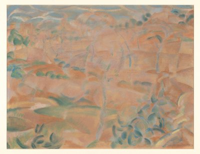 Landskap på Mallorca av Leo Gestel (signed by artist)