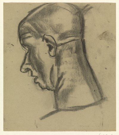 Bakhodet til en skallet mann av Leo Gestel