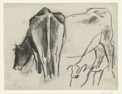 Tre kyr av Leo Gestel