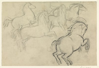 Galopperende hester av Leo Gestel