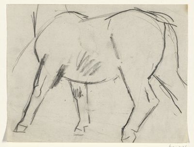 Kroppen til en hest av Leo Gestel