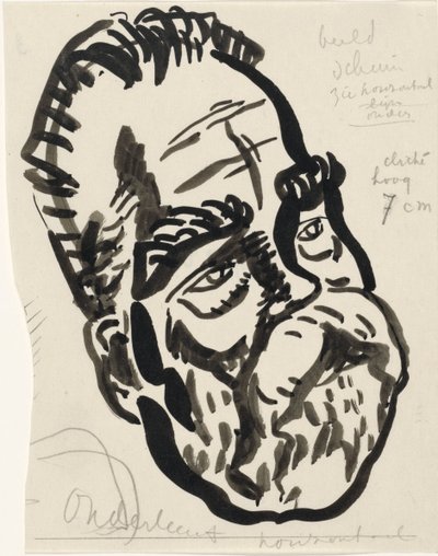 Mannens hode av Leo Gestel