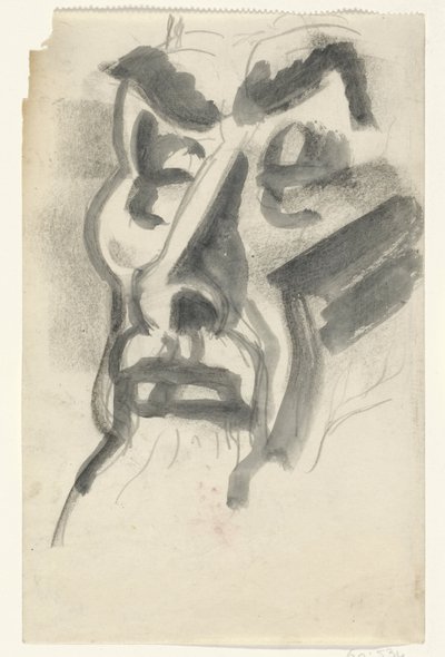 Portrett av Jan Toorop av Leo Gestel