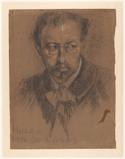 Portrett av Leendert Adriaan Schilt av Leo Gestel