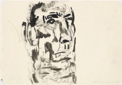 Portrett av mann Uten tittel av Leo Gestel