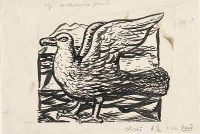 Måke av Leo Gestel