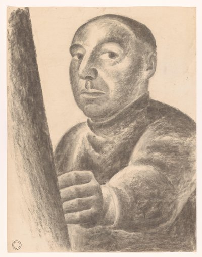 Selvportrett av Leo Gestel