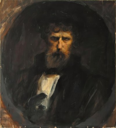 selvportrett av Leo Samberger