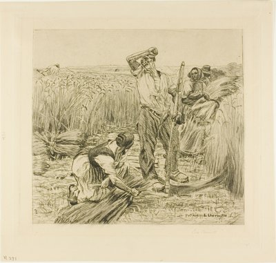 Innhøsting av Leon Augustin Lhermitte