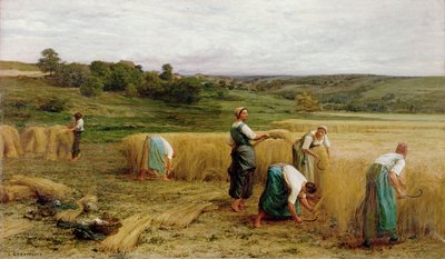 Harvest, 1874 av Leon Augustin Lhermitte