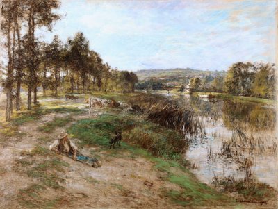 På bredden av Marne, 1904 av Leon Augustin Lhermitte