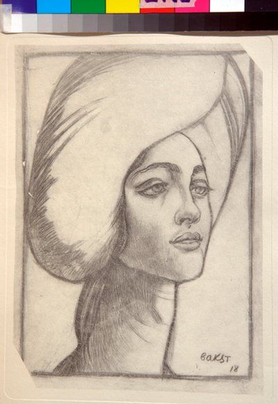 Portrett av Madame T av Leon Bakst