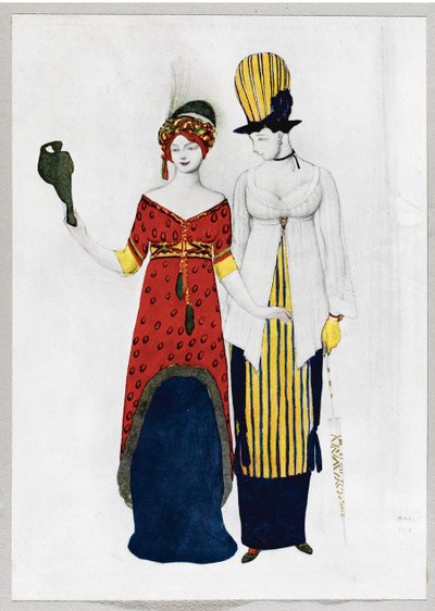 Den dekorative kunsten til Léon Bakst, London: The Fine Art Society, 1913, 1913 av Leon Bakst