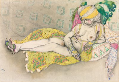 Den gule sultanaen av Leon Bakst
