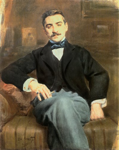 Walter Nouvel (akvarell) av Leon Bakst