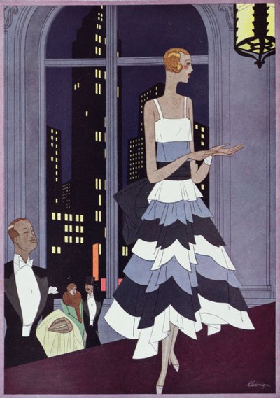 Under the Eyes of New York Skyscrapers, moteplate fra magasinet 