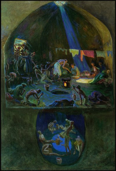 Zindan-fengselet, 1930-tallet. av Leon Bure