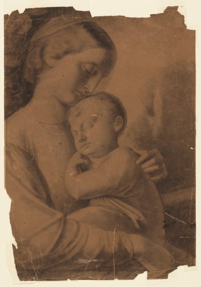 Madonna og barn av Leon Dabo