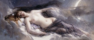 Luna, av Leon Francois Comerre