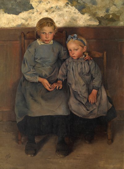 To vallonske landjenter av Leon Henri Marie Frederic