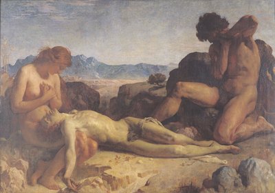 Adam og Eva finner Abels kropp av Leon Joseph Florentin Bonnat