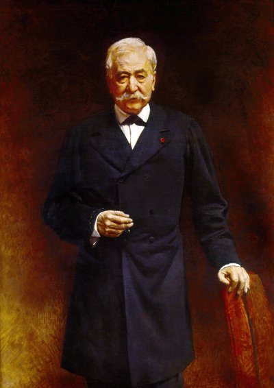 Ferdinand de Lesseps av Leon Joseph Florentin Bonnat