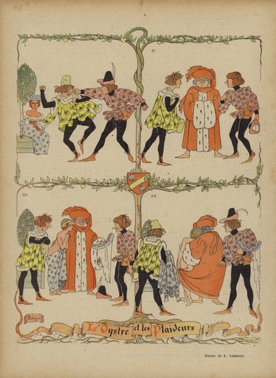Illustrasjon for Le Rire av Leon Lebegue