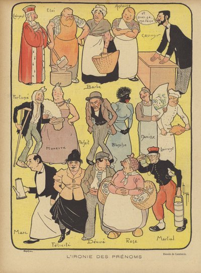 Illustrasjon for Le Rire av Leon Lebegue