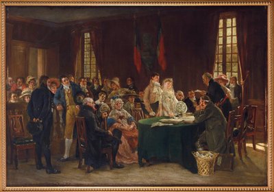 Ekteskapet under det første imperiet, av Dansaert, Leon Marie Constant av Leon Marie Constant Dansaert